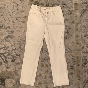 Madewell High-rise Slim Crop Boy Jean 25 NWOT